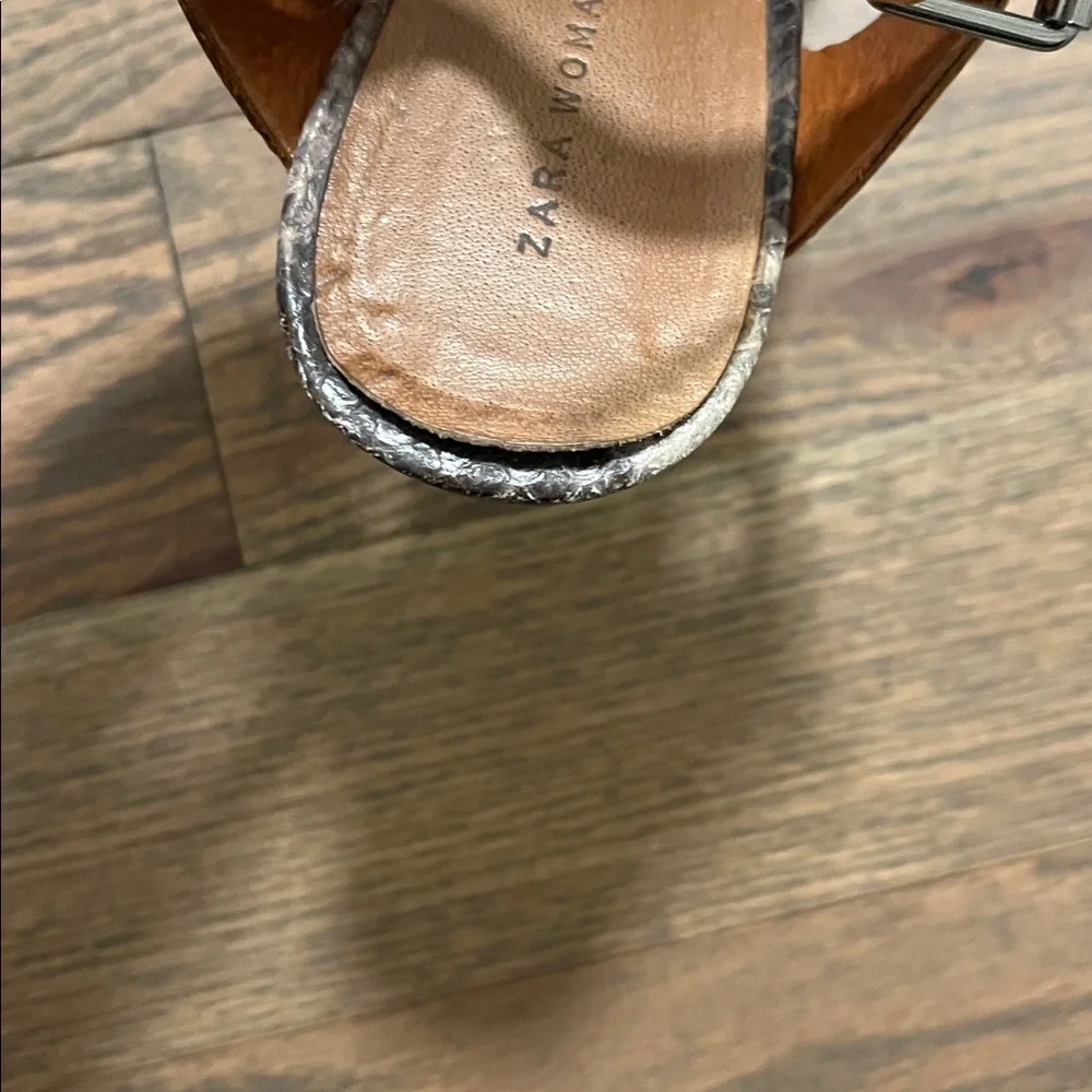 Zara wedges fair condition size 37
